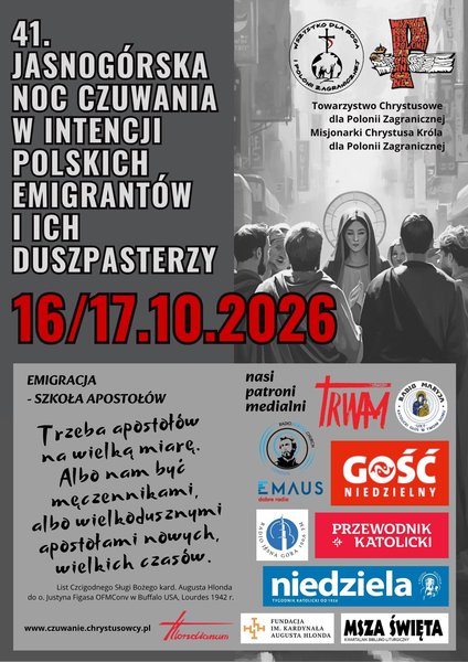 CZUWANIE 2026 plakat patroni