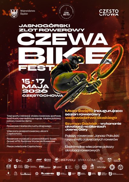 Plakat CZEWA BIKE FEST 2 edycja