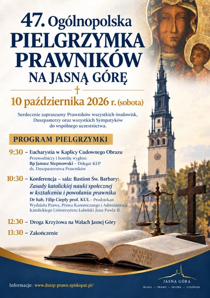 Pielgrzymka Prawników 2026